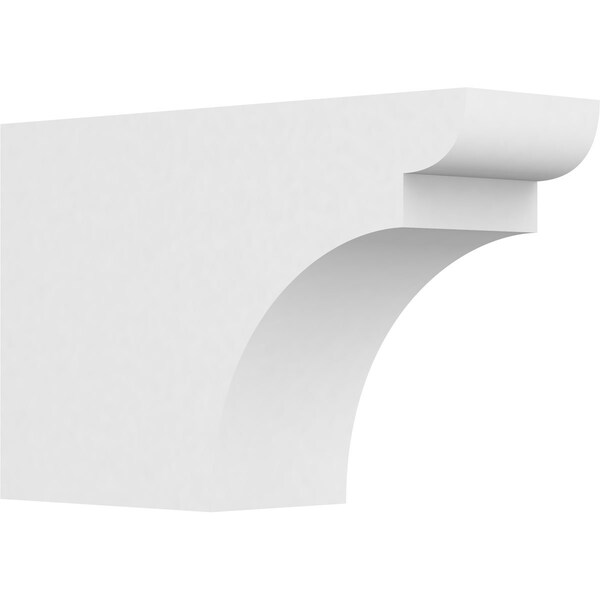 Ekena Millwork Standard Yorktown Architectural Grade PVC Rafter Tail, 5"W X 10"H X 16"L RFTP05X10X16YOR - main